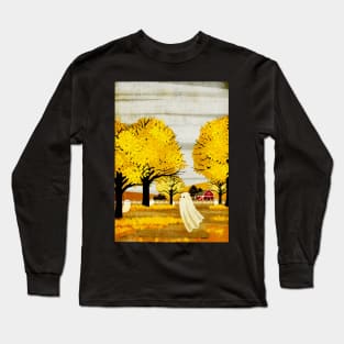 Golden Leaves Long Sleeve T-Shirt